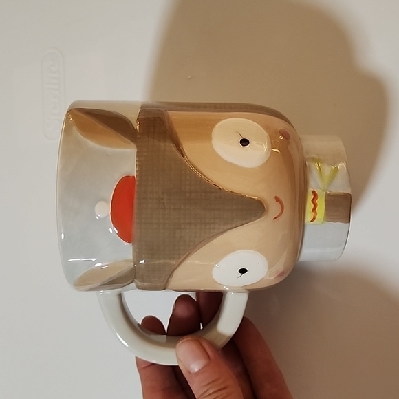 Suzy Ultman Crate and Barrell Other - Suzy Ultman Reindeer 3D coffee cup mug Crate & Barrel